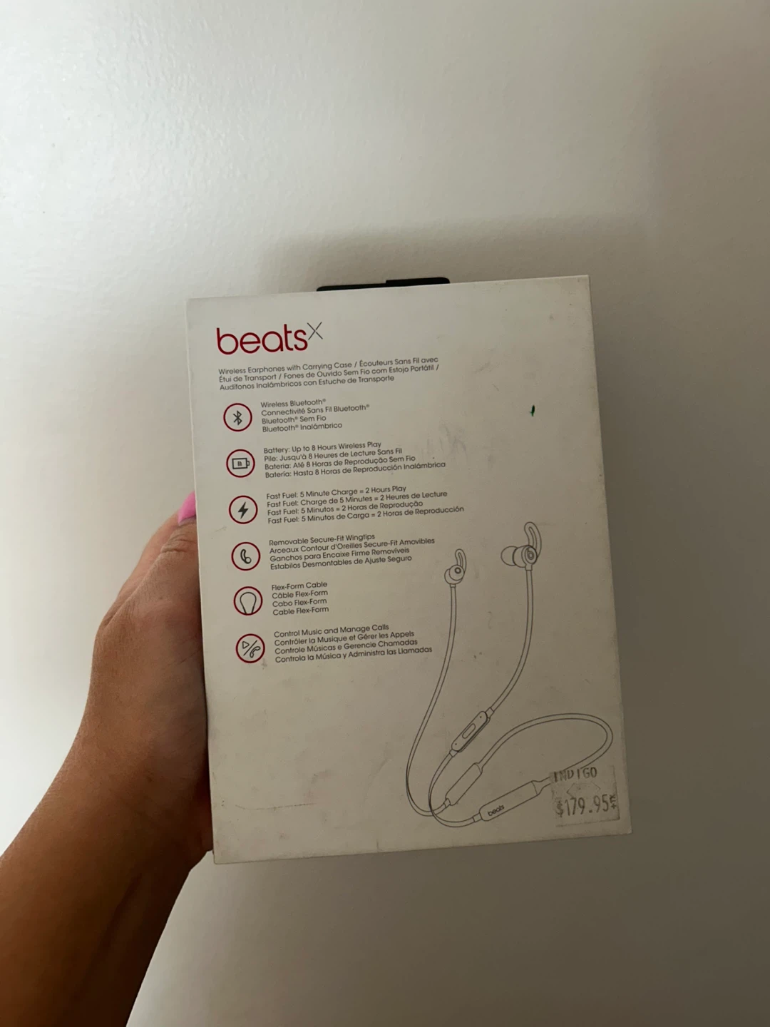 BeatsX Wireless Earphones Indigo - photo 2