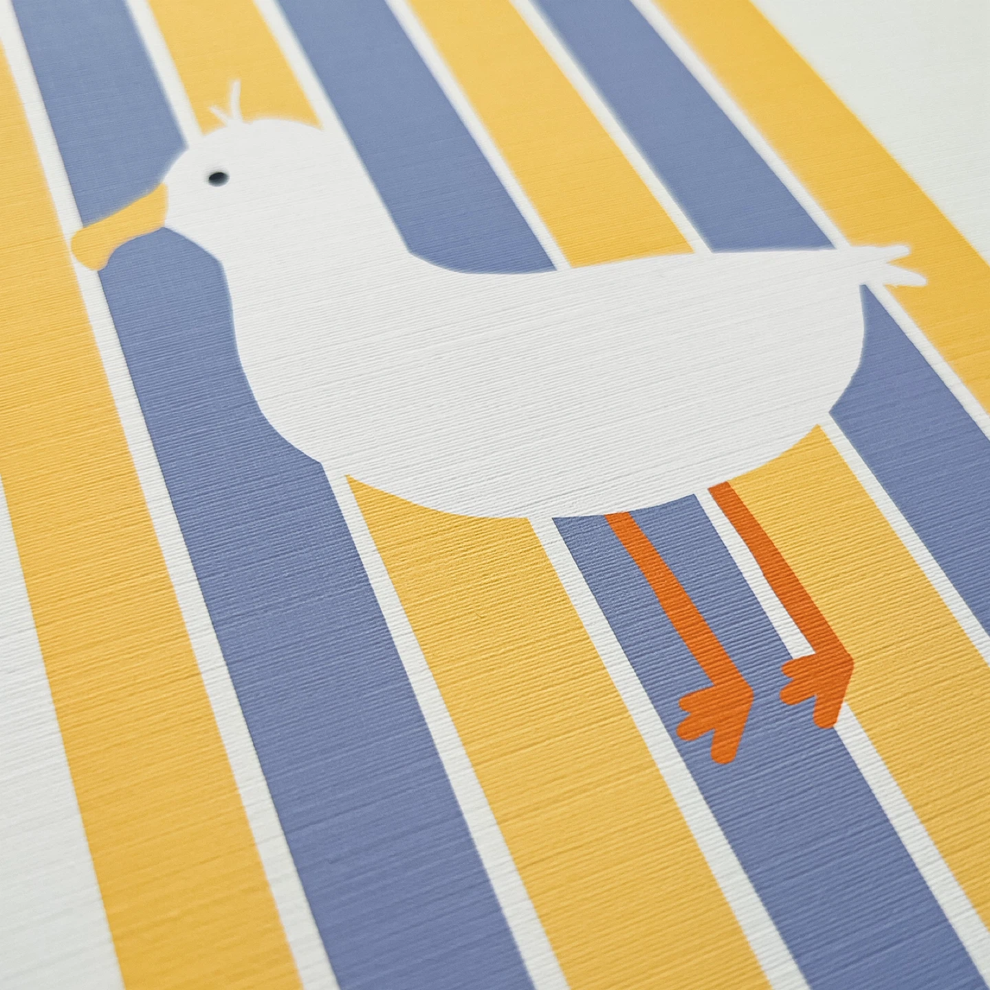Cute Seagull Art Print - photo 3