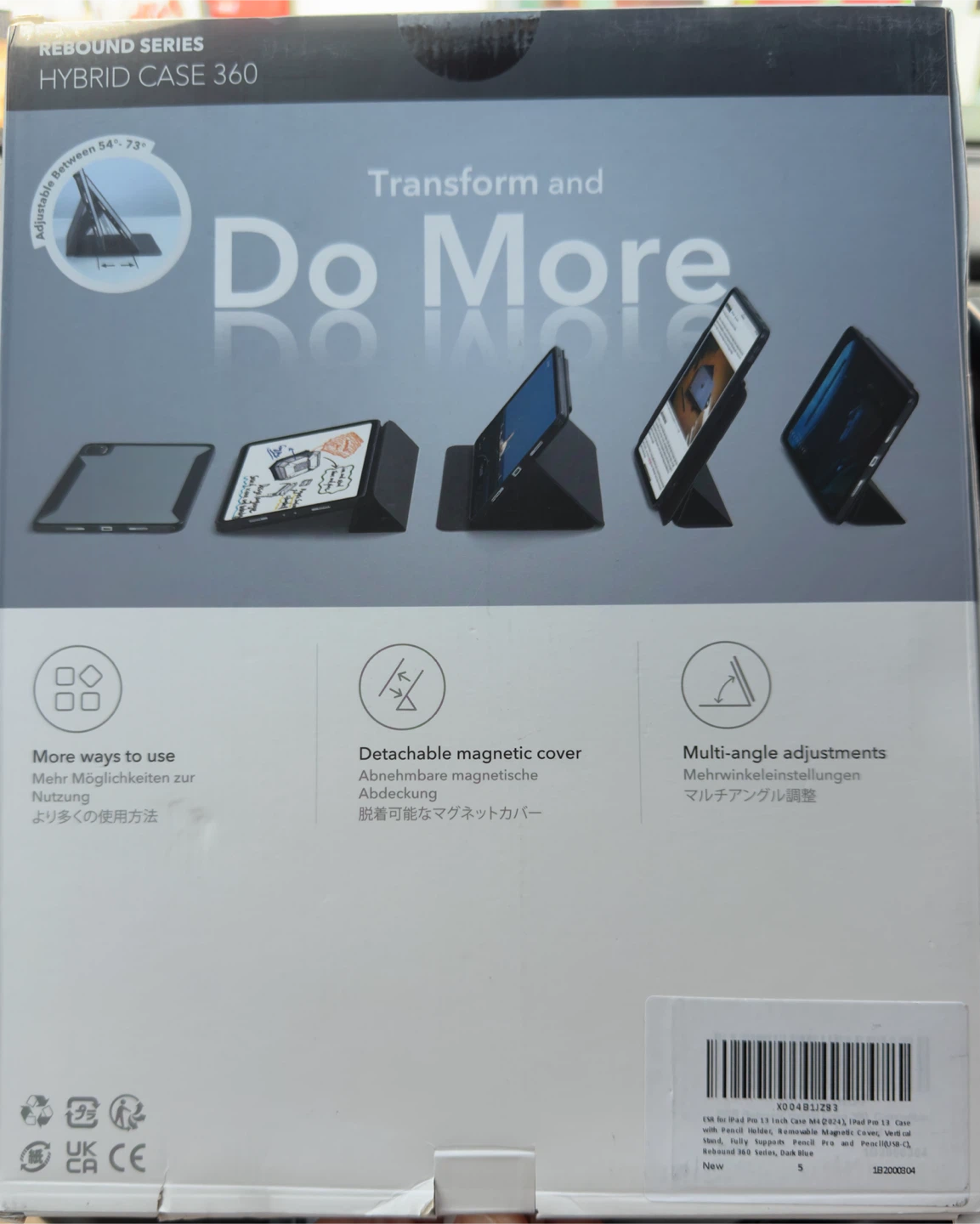 ESR Hybrid Case 360 for iPad Pro 13 inch (2024) - photo 2