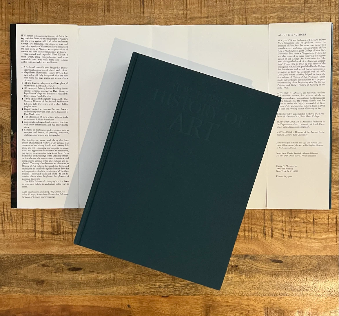 Large Hardcover History of Art (Fifth Edition 1995) - photo 5