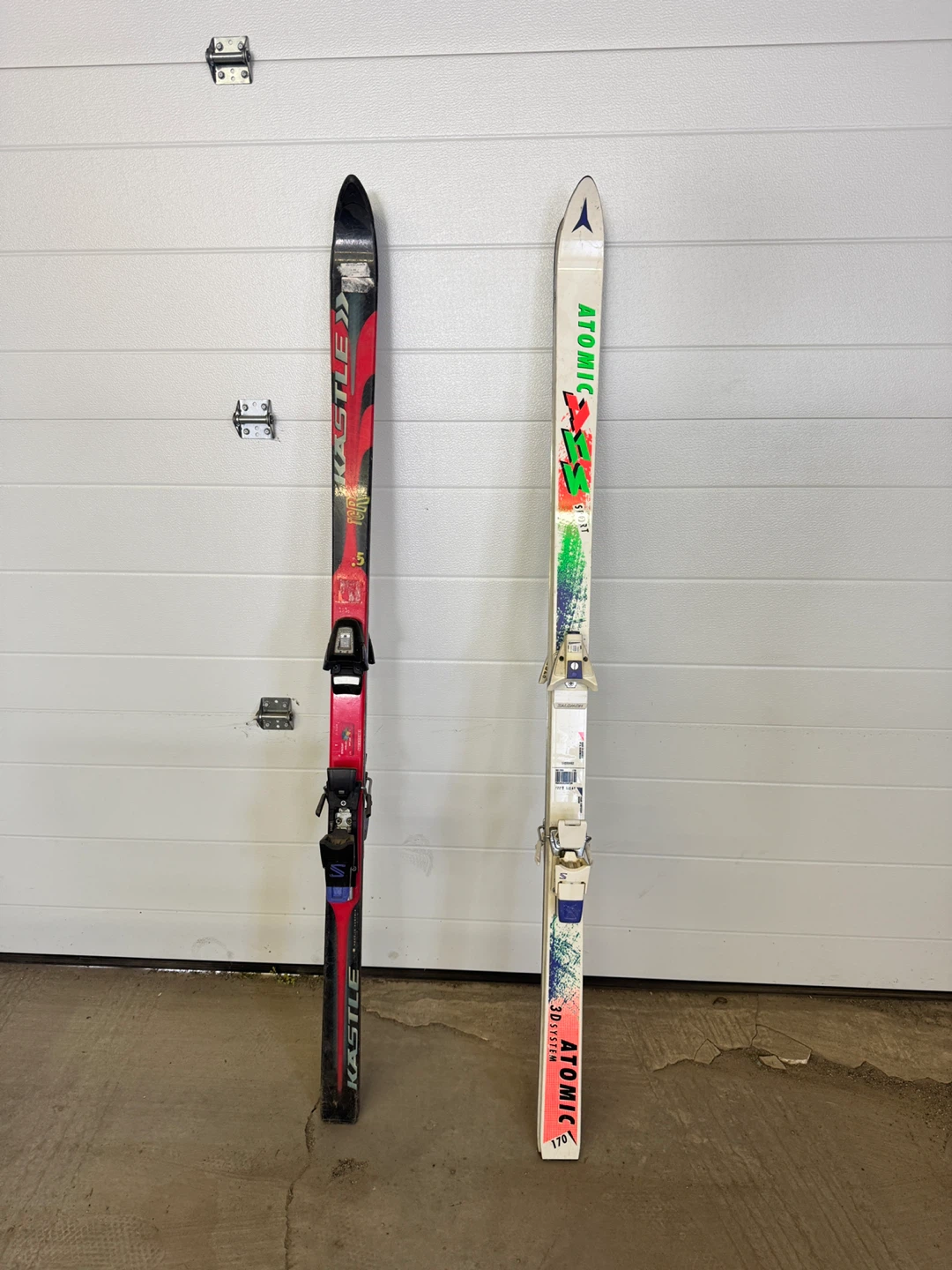 Vintage Skis with Poles - photo 2