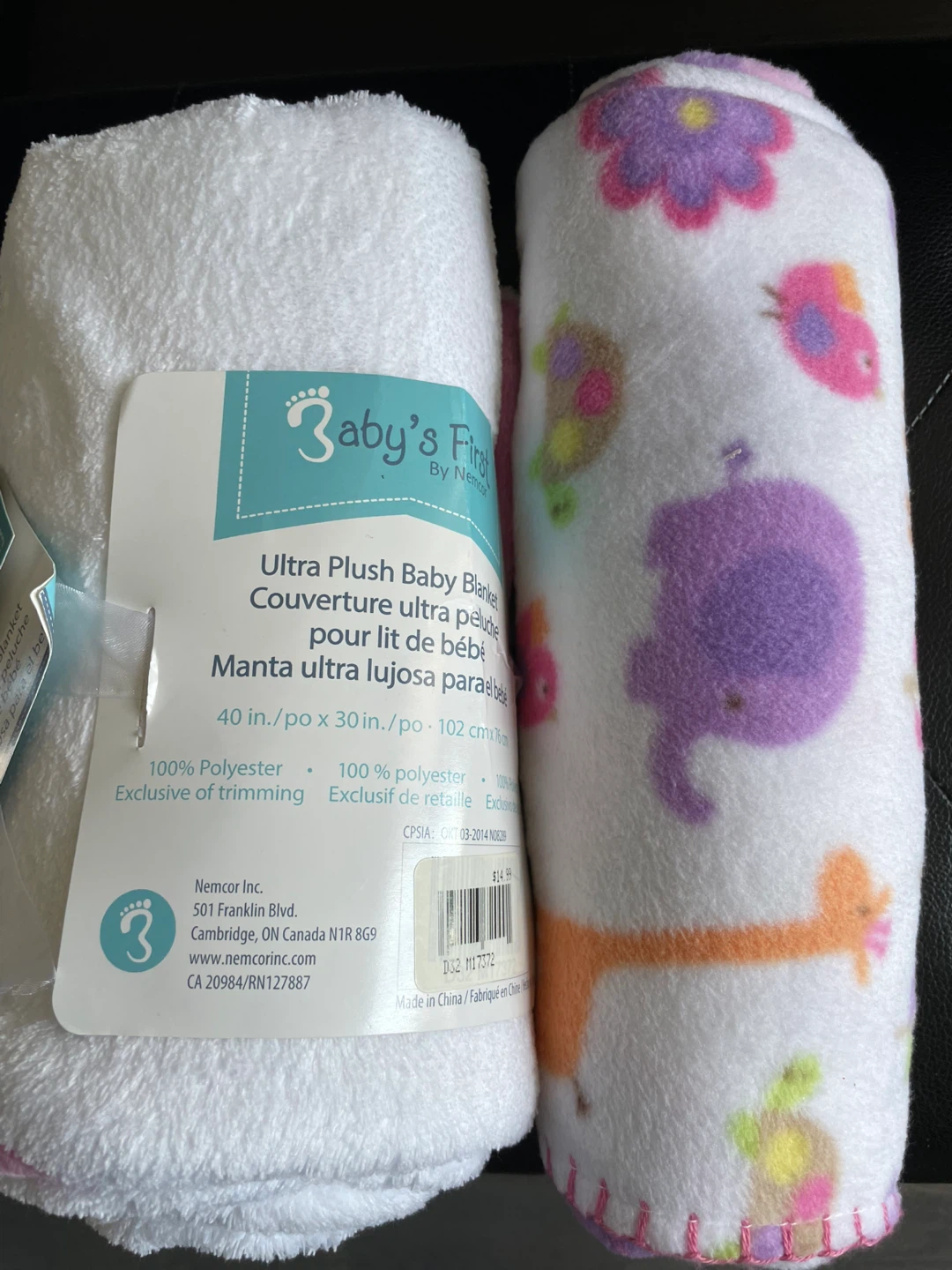 Baby's First Ultra Plush Baby Blanket - photo 4
