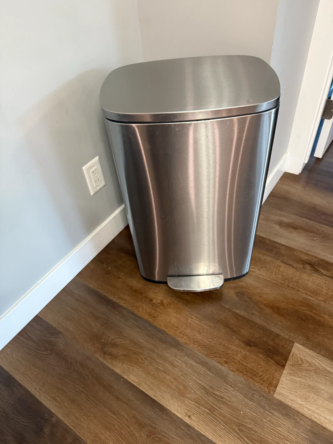 Stainless Steel Step Trash Can