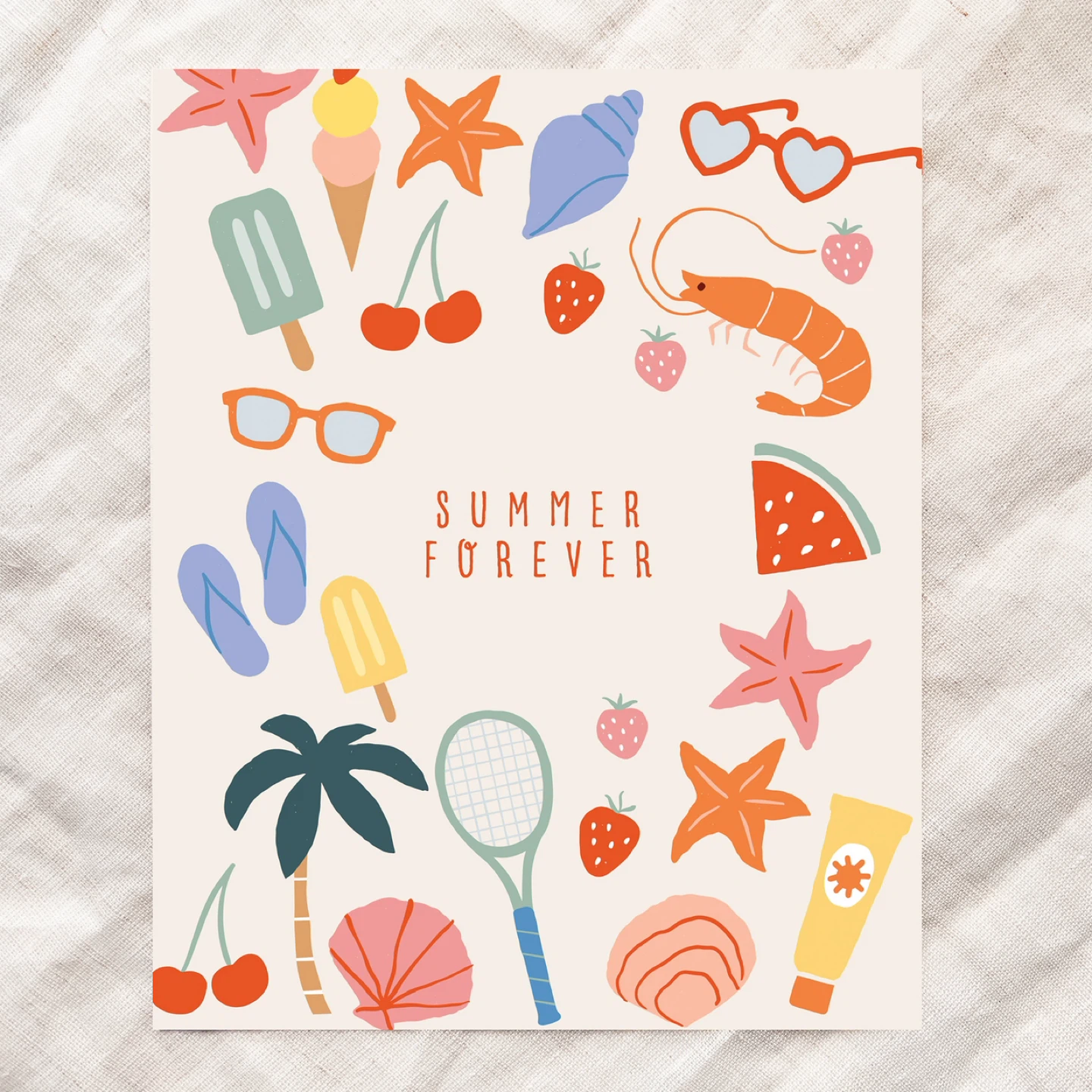 Summer Forever Art Print - photo 4