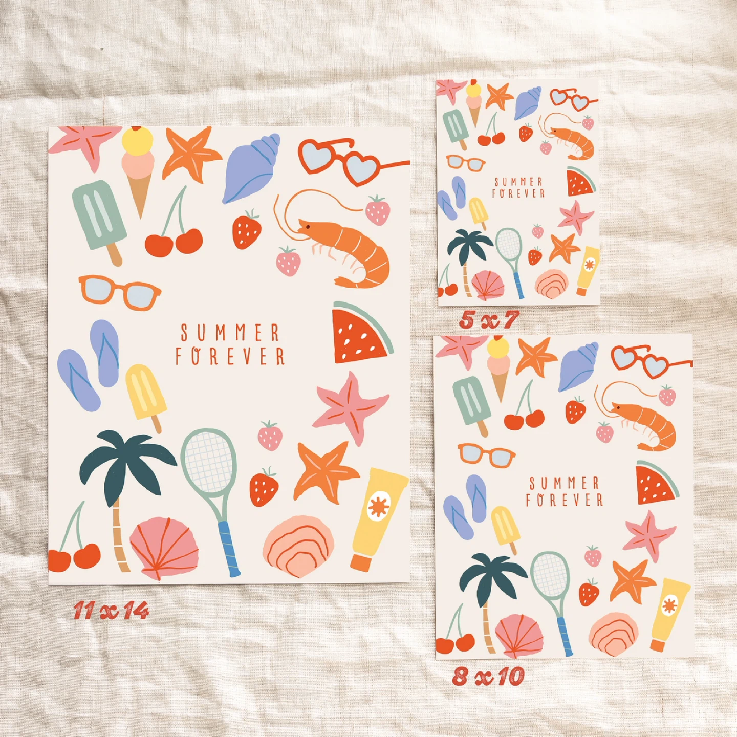 Summer Forever Art Print - photo 3