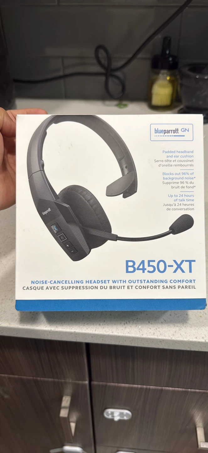 BlueParrott B450-XT Noise-Cancelling Wireless Headset