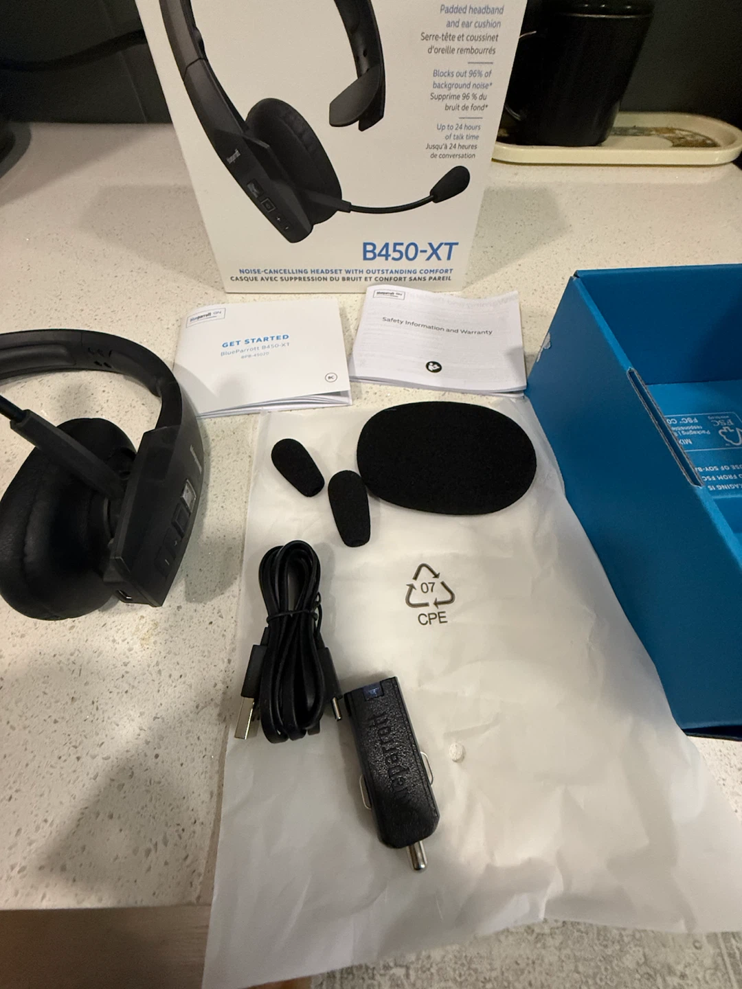BlueParrott B450-XT Noise-Cancelling Wireless Headset - photo 4