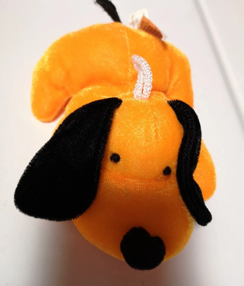 Orange Plush Dog Toy - photo 2