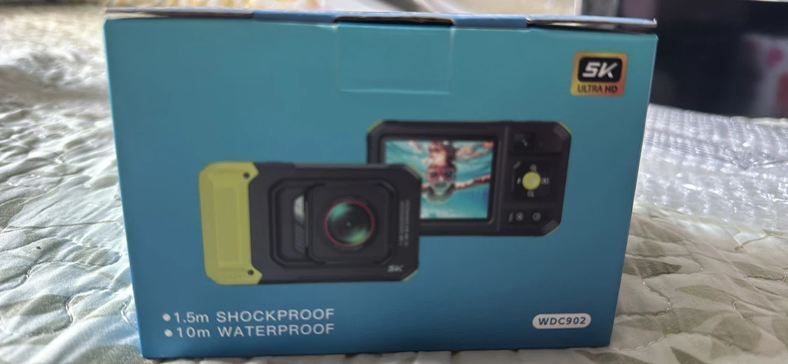 Cámara de acción impermeable 5K Ultra HD