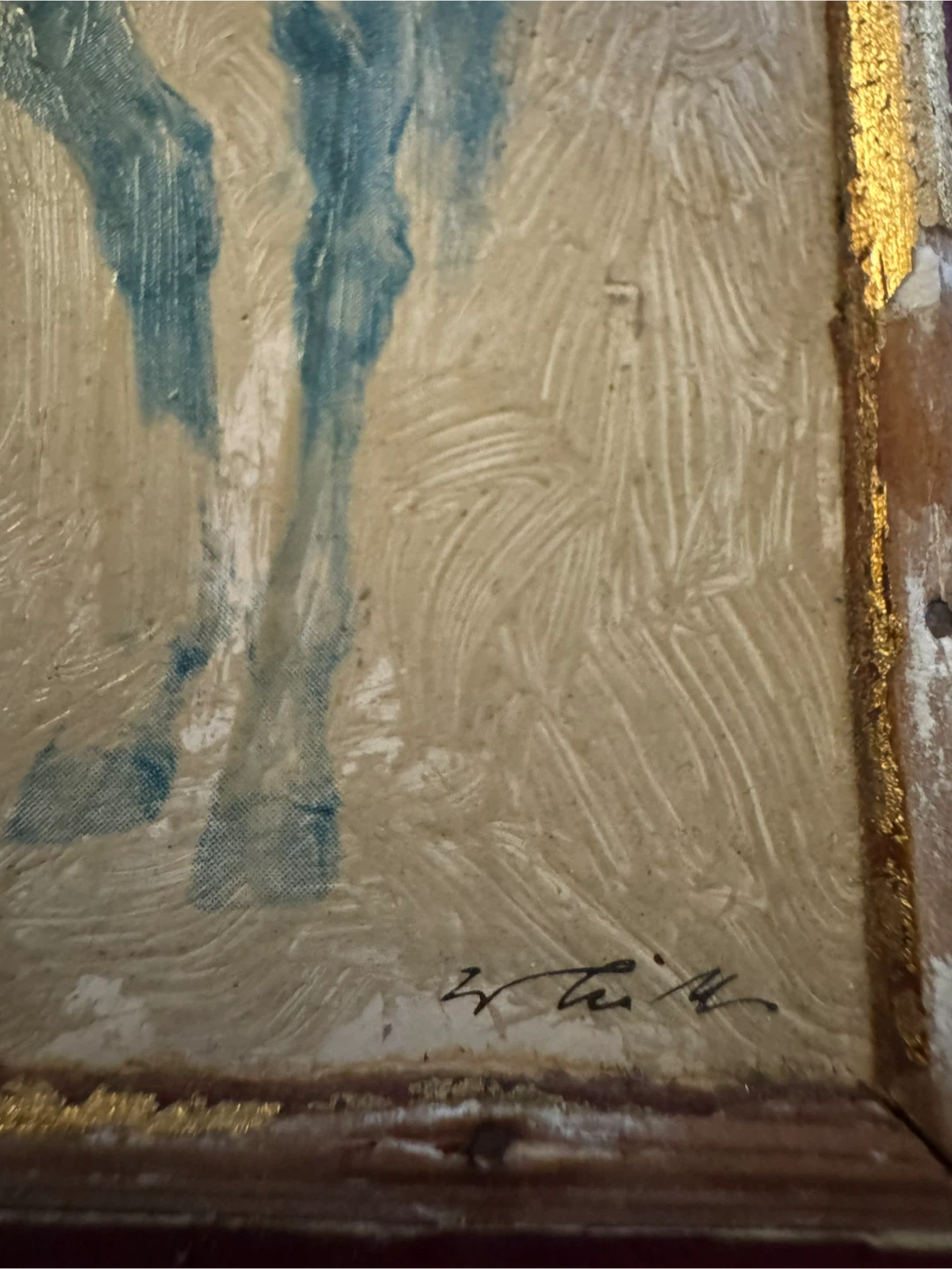 Original Wolfgang Tritt Oil Painting - photo 4