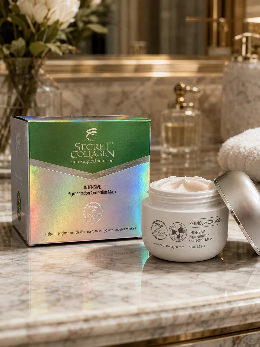 Secret Collagen Intensive Pigmentation Correction Mask 1.7 oz - photo 2