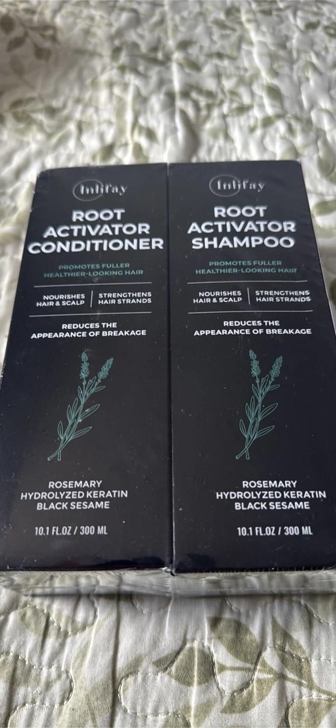 Set de champú y acondicionador activador de raíces Inlifay