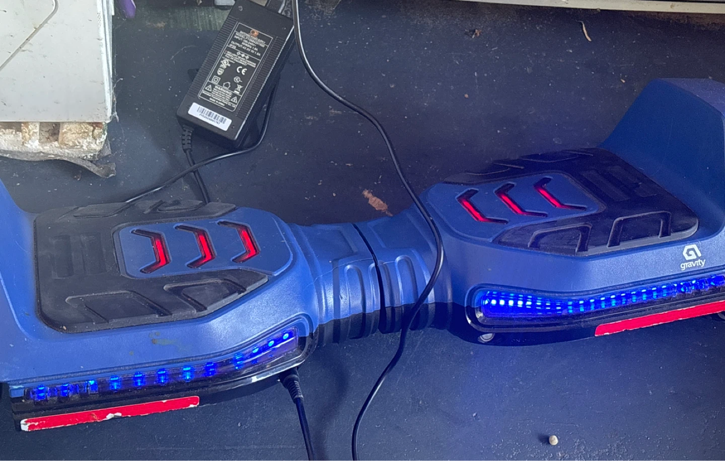 Blue Gravity Hoverboard - photo 2