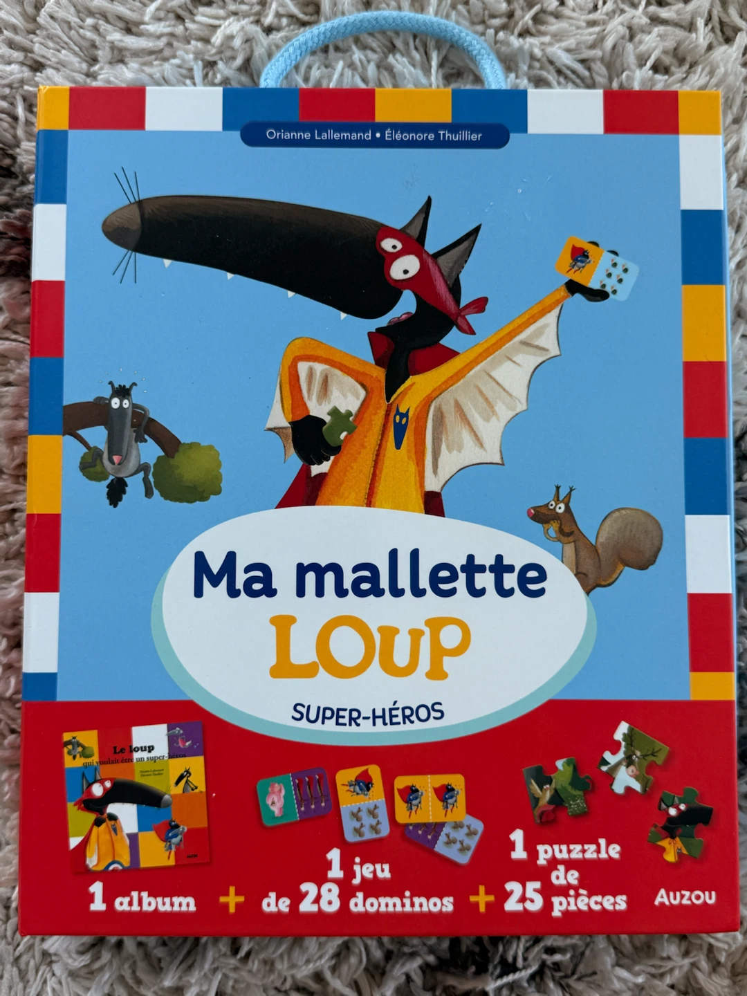 Le Loup Super-Heros Mallette Activity Set