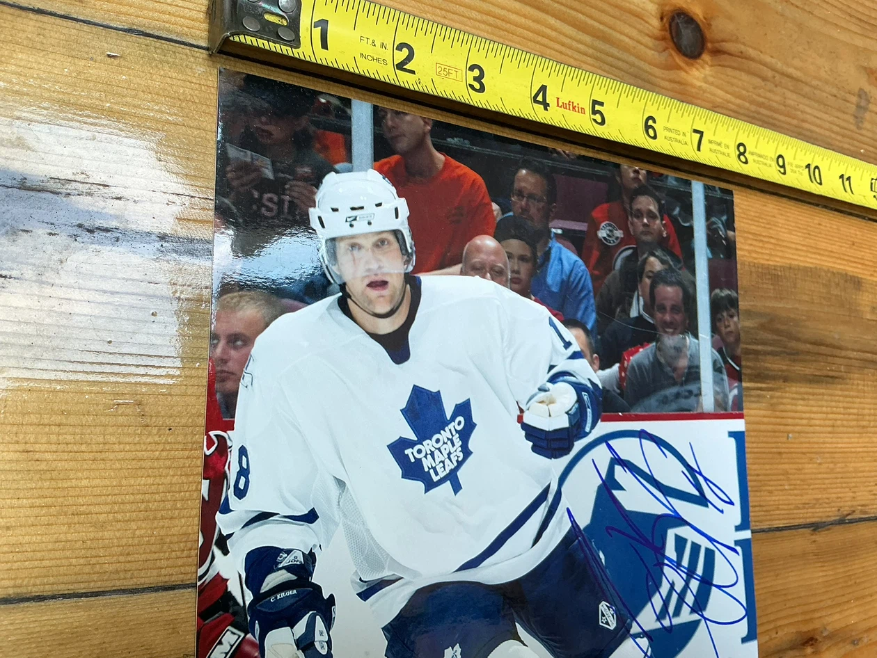 Toronto Maple Leafs CHAD KILGER Autographed Photo - photo 2