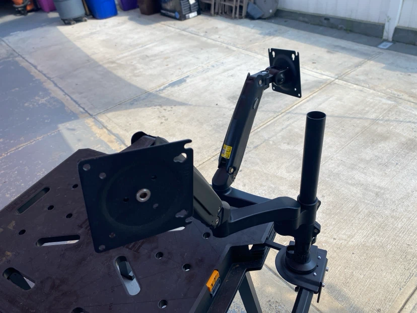 HUANUO Dual Monitor Desk Mount Stand - photo 2