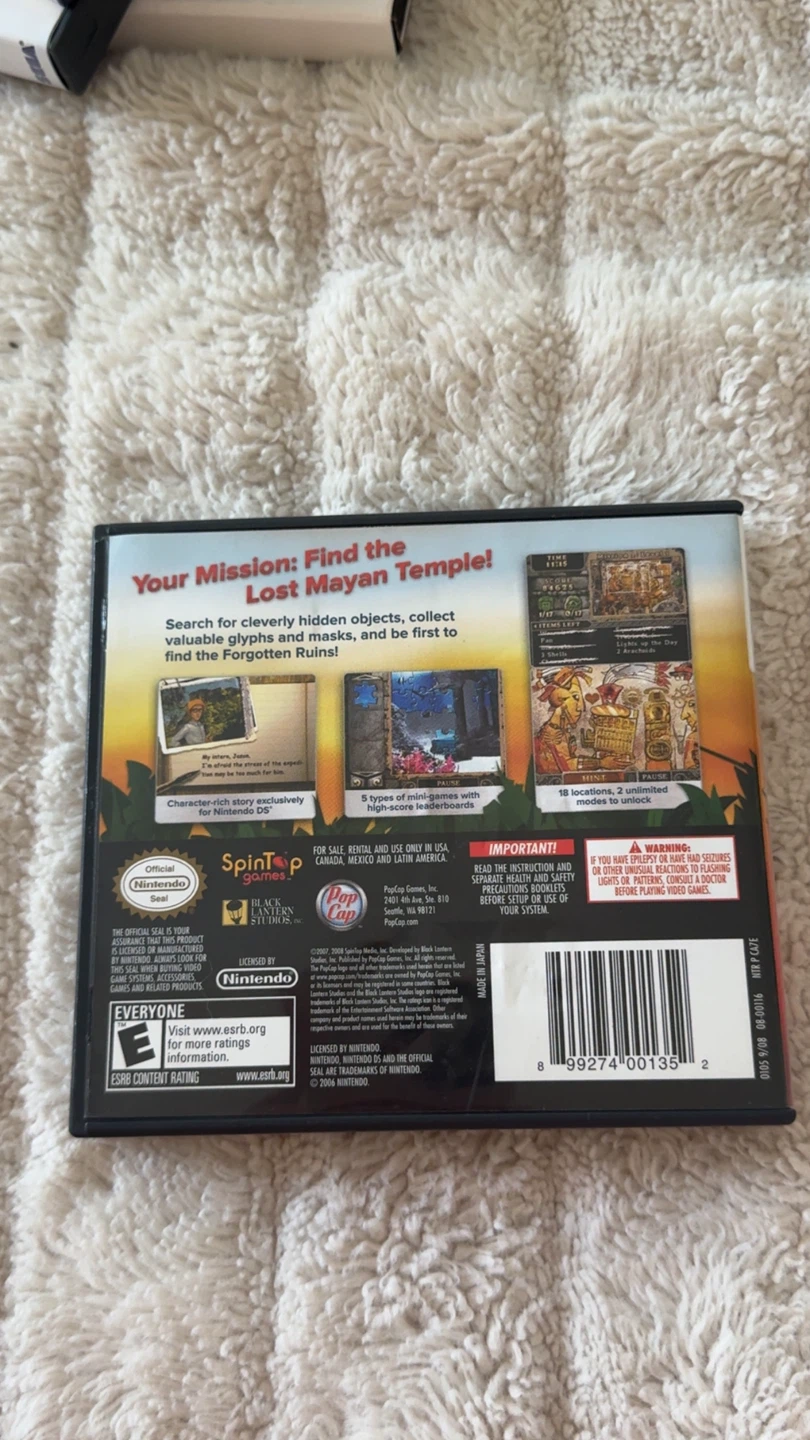 Amazing Adventures: The Forgotten Ruins Nintendo DS - photo 2