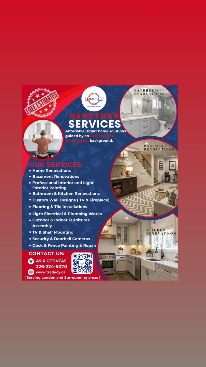 Tradecy.ca Handyman Services Flyer - photo 2
