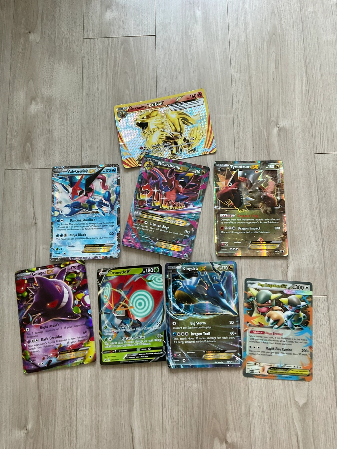Assorted Pokémon Cards