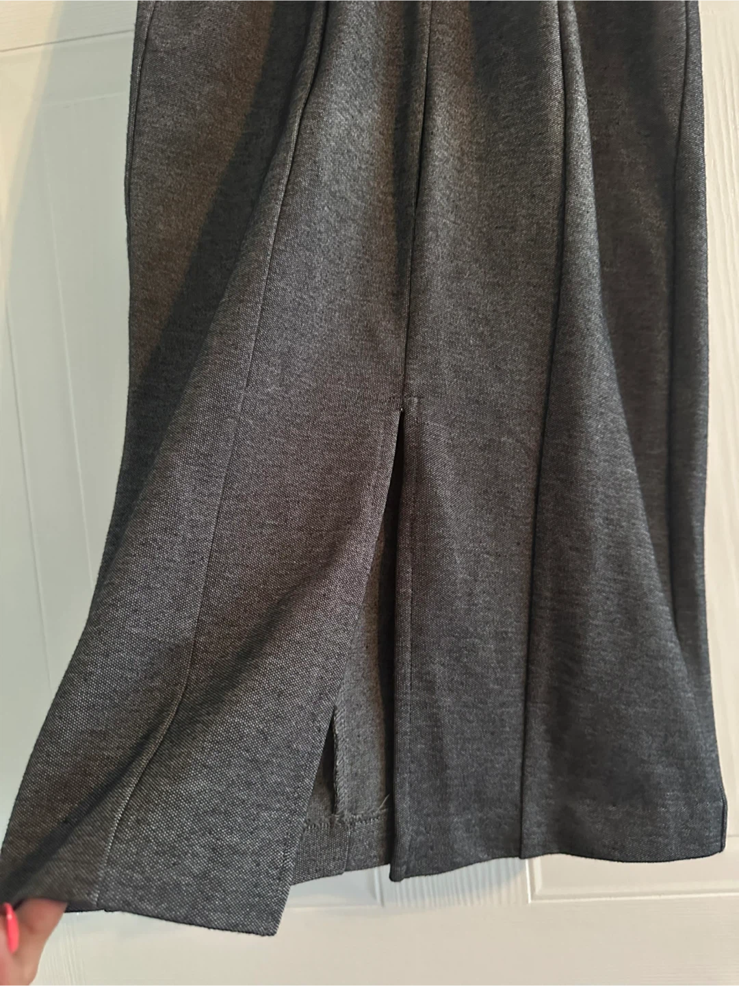 GUESS Grey Strapless Dress with Corset Belt - photo 3