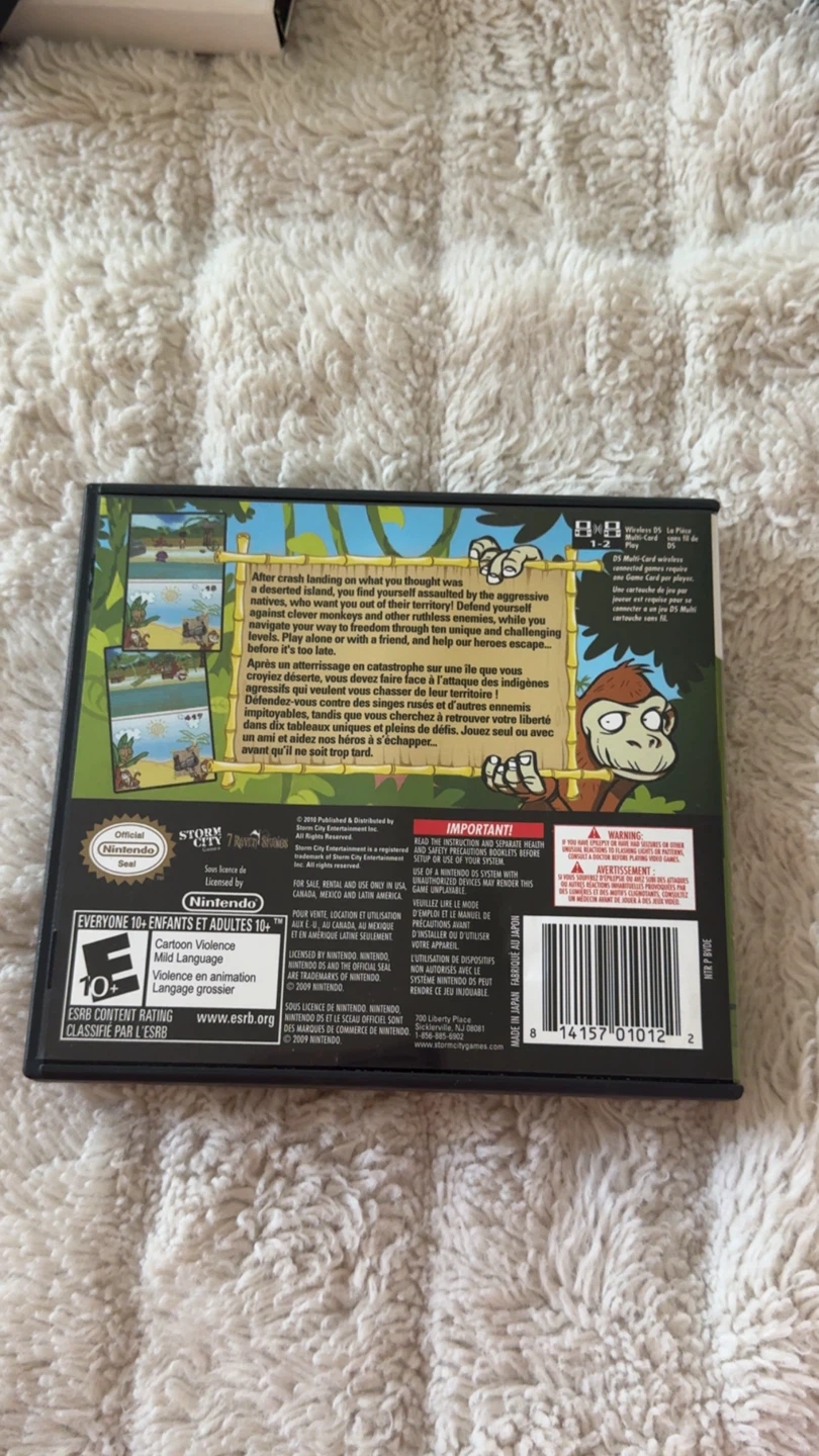 Monkey Madness: Island Escape Nintendo DS - photo 2