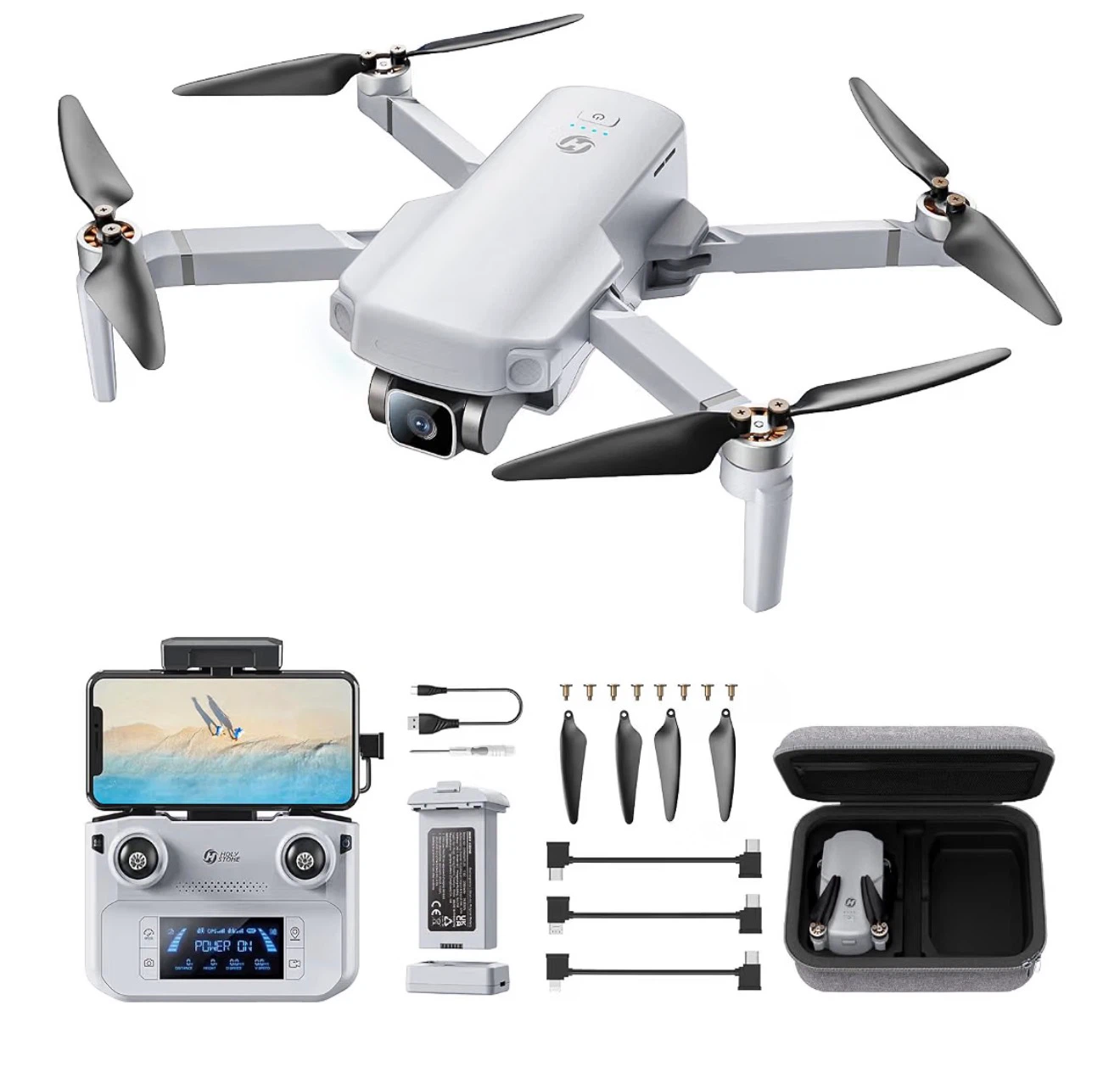 Holy Stone HS720E Drone - 4K EIS Camera