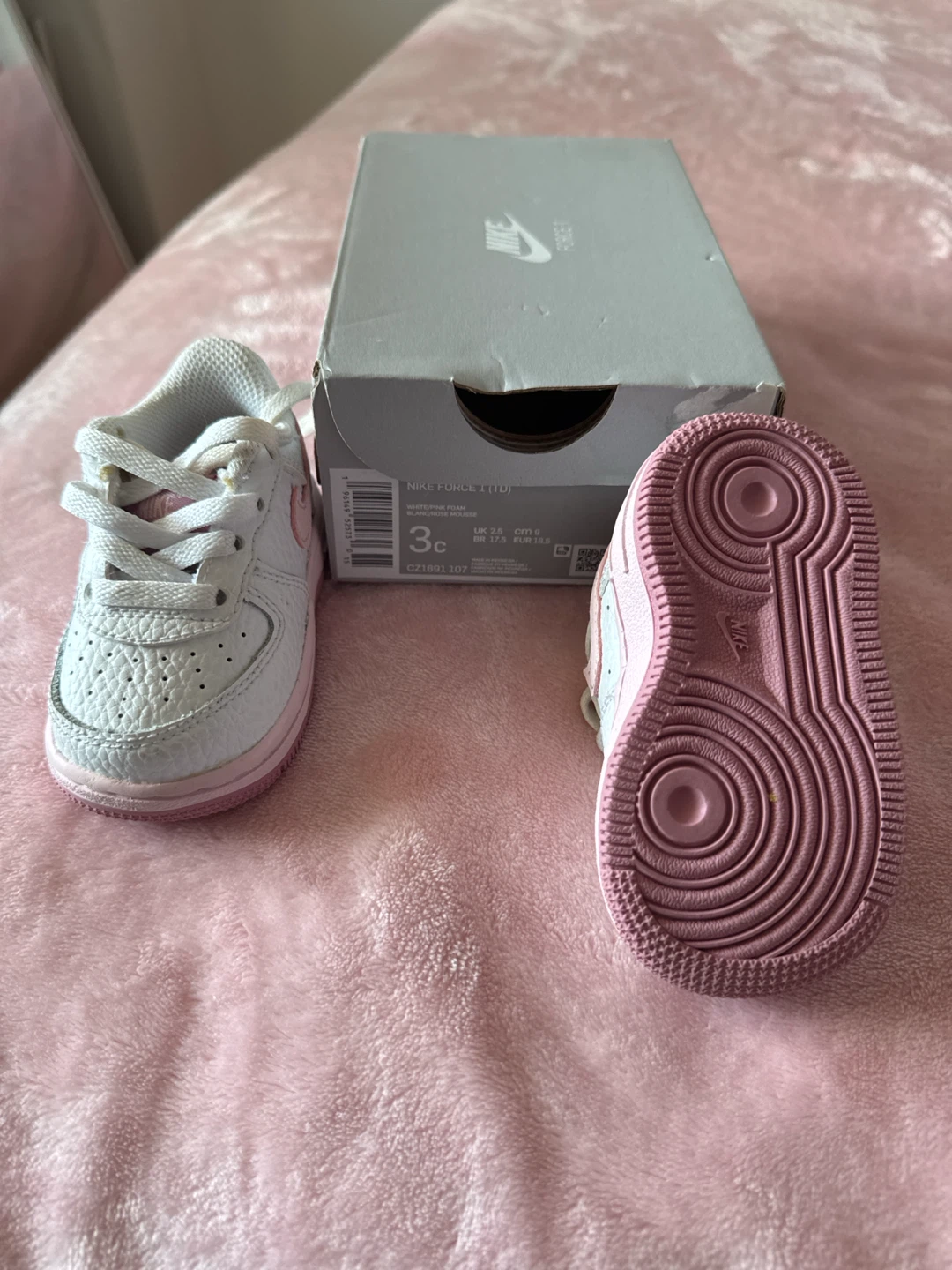Nike Air Force 1 Toddler Shoes Size 3c