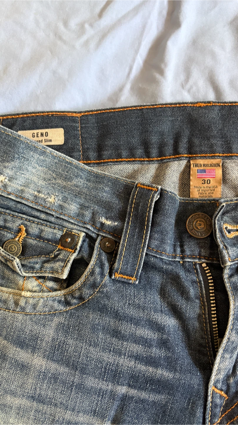 True Religion Geno Relaxed Slim Jeans
