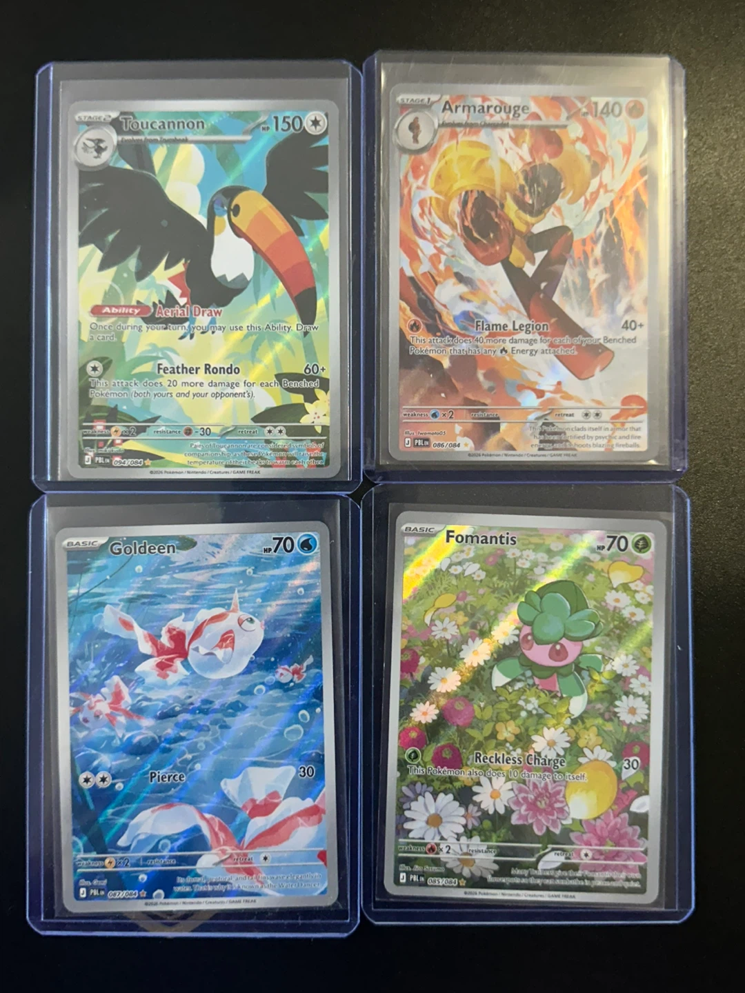 Pokemon Pitch Black complete base master set + some IR’s