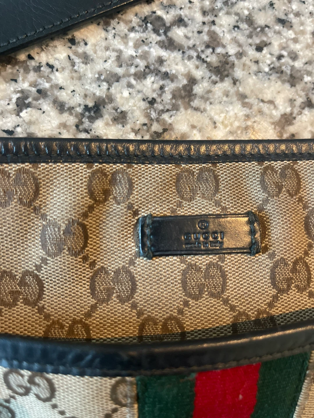 Gucci Monogrammed Canvas Shoulder Bag - photo 5