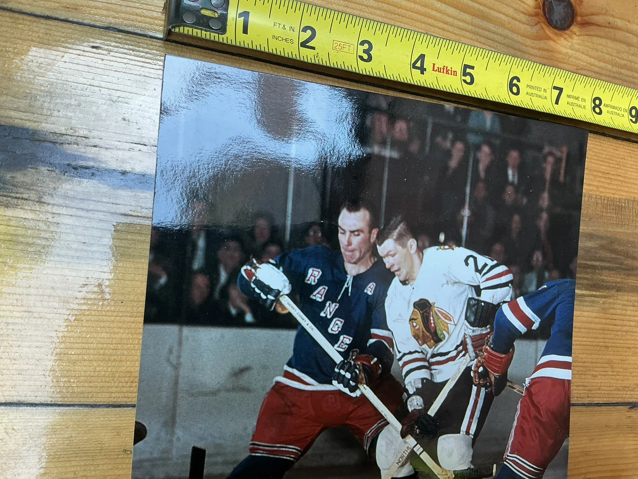 NY RANGERS Harry Howell Autographed Hockey Photo HOF '79 - photo 3