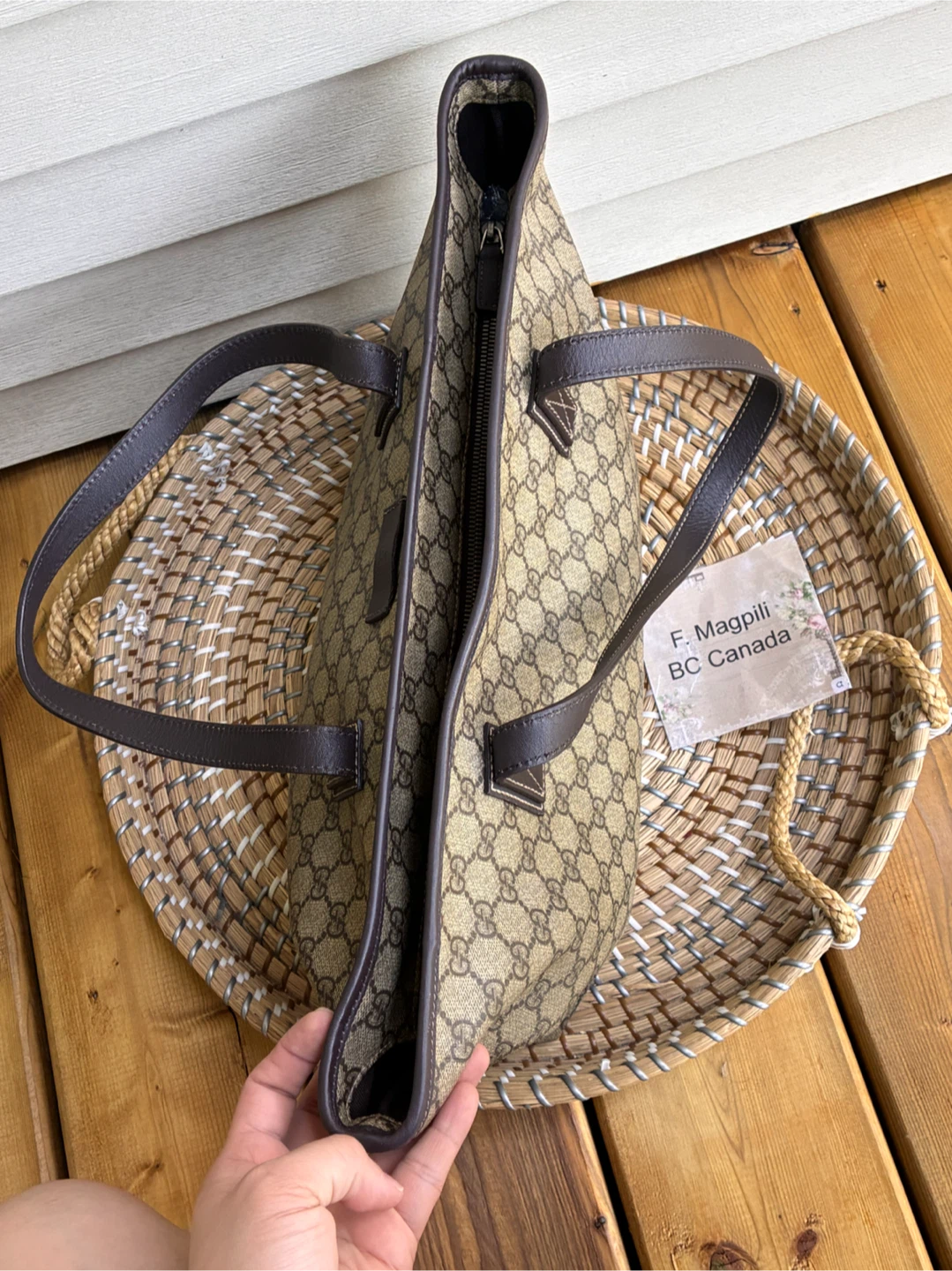 Authentic gucci tote - photo 4