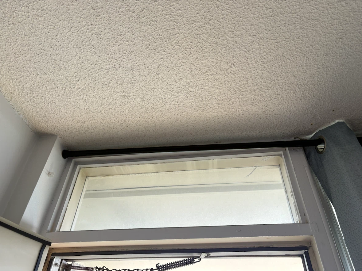 Black Curtain Rod tension rod - photo 2
