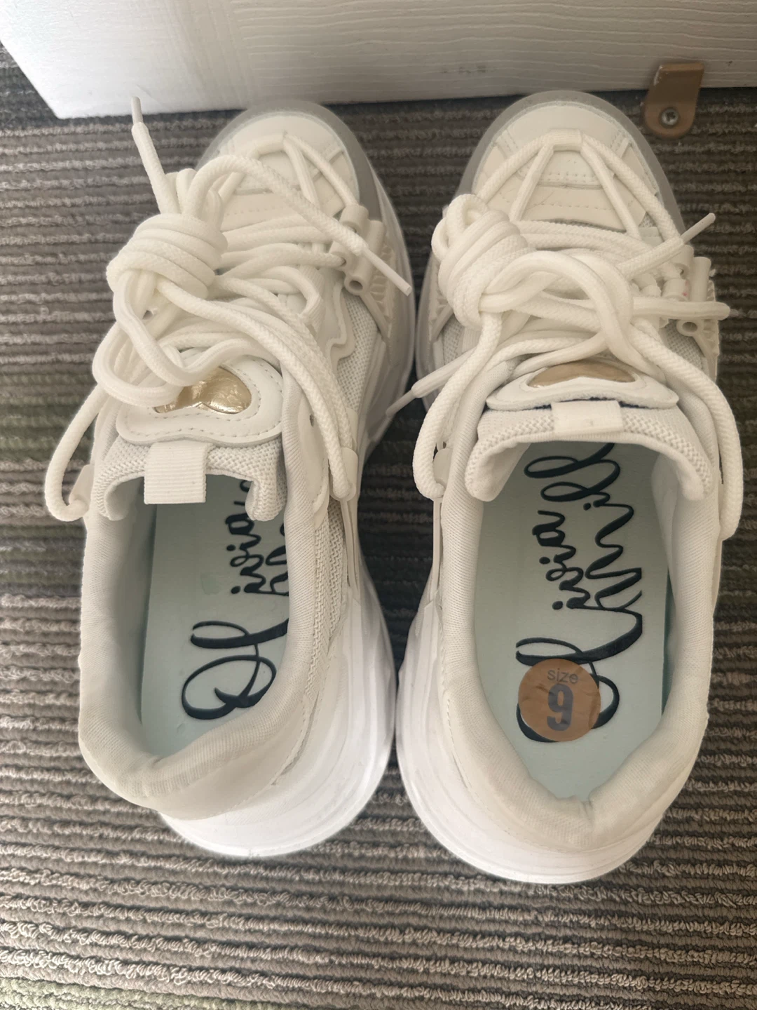 White Chunky Sneakers - photo 2