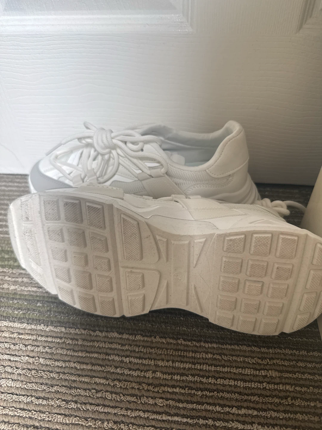White Chunky Sneakers - photo 3