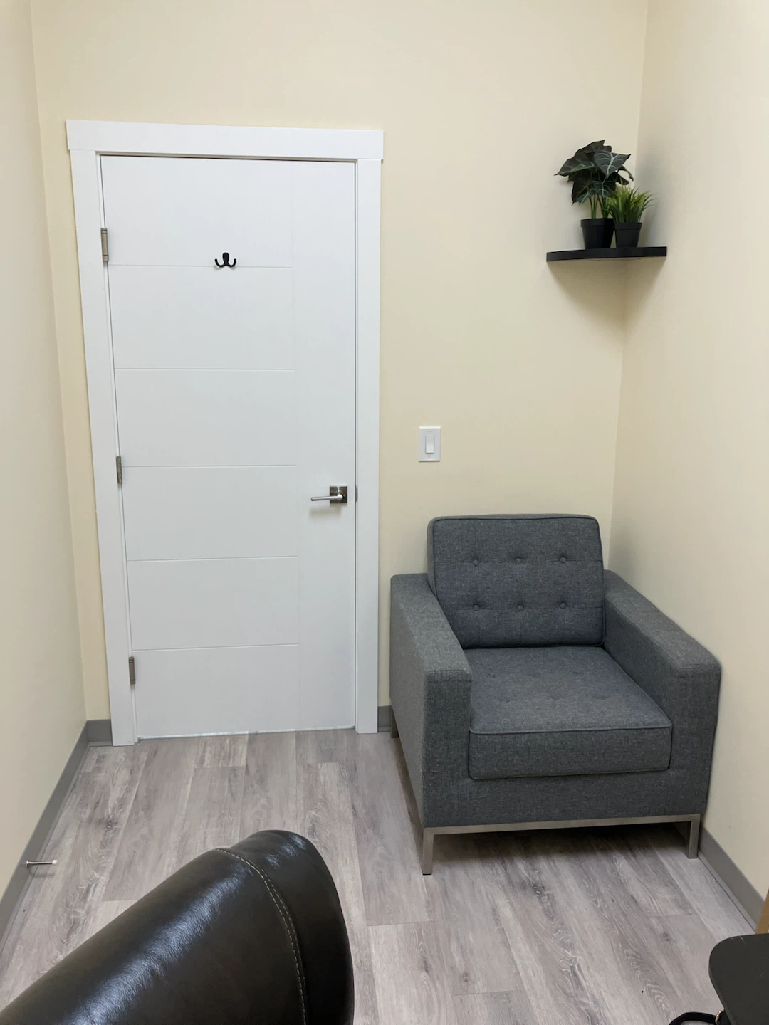 Grey Accent Chair