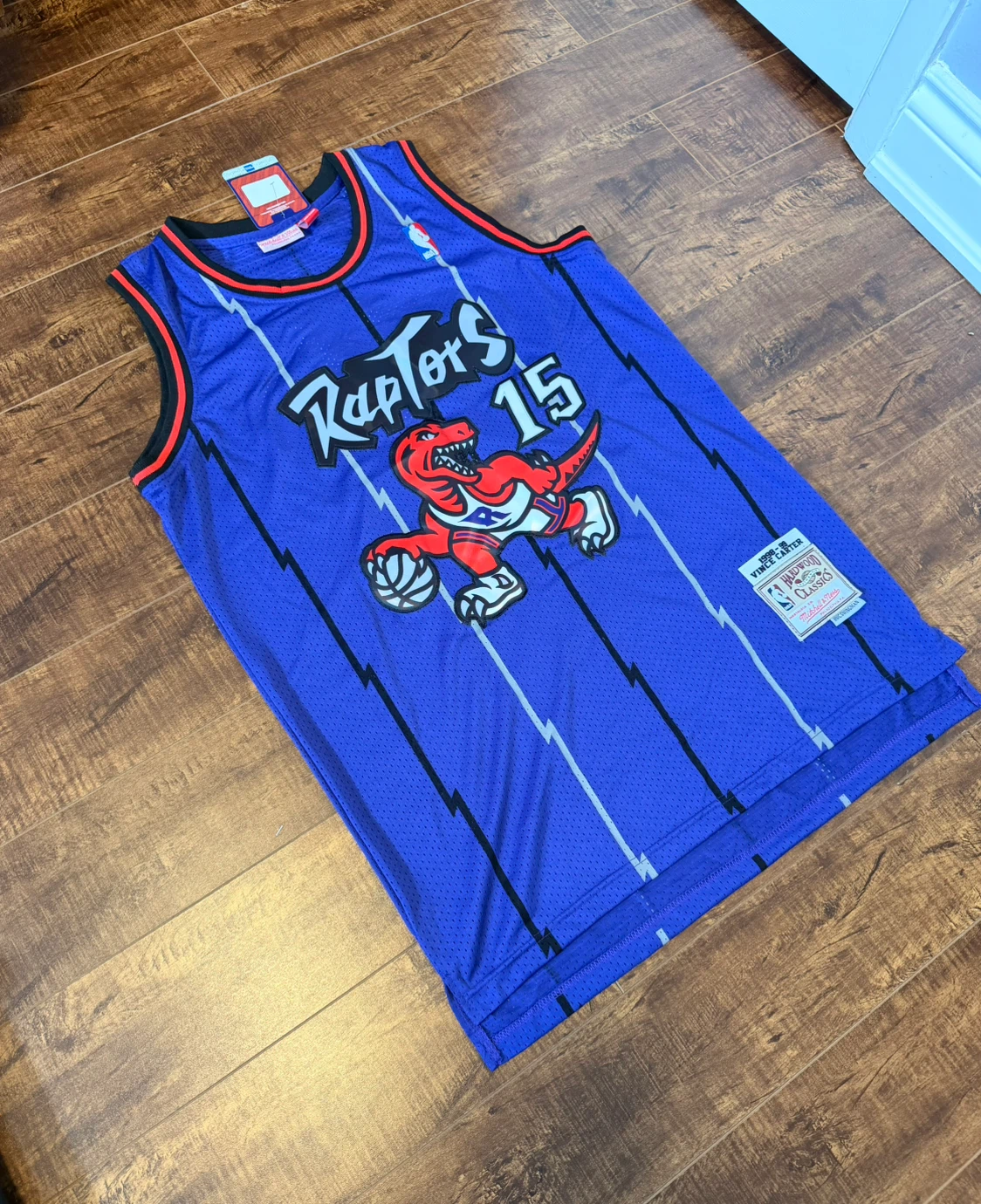 Toronto Raptors Jersey Vince Carter Purple LARGE