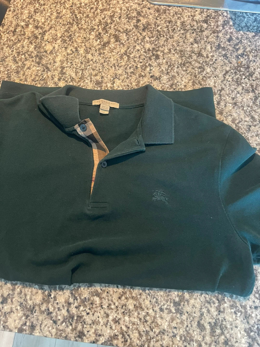 Burberry Polo Shirt - Men's Medium