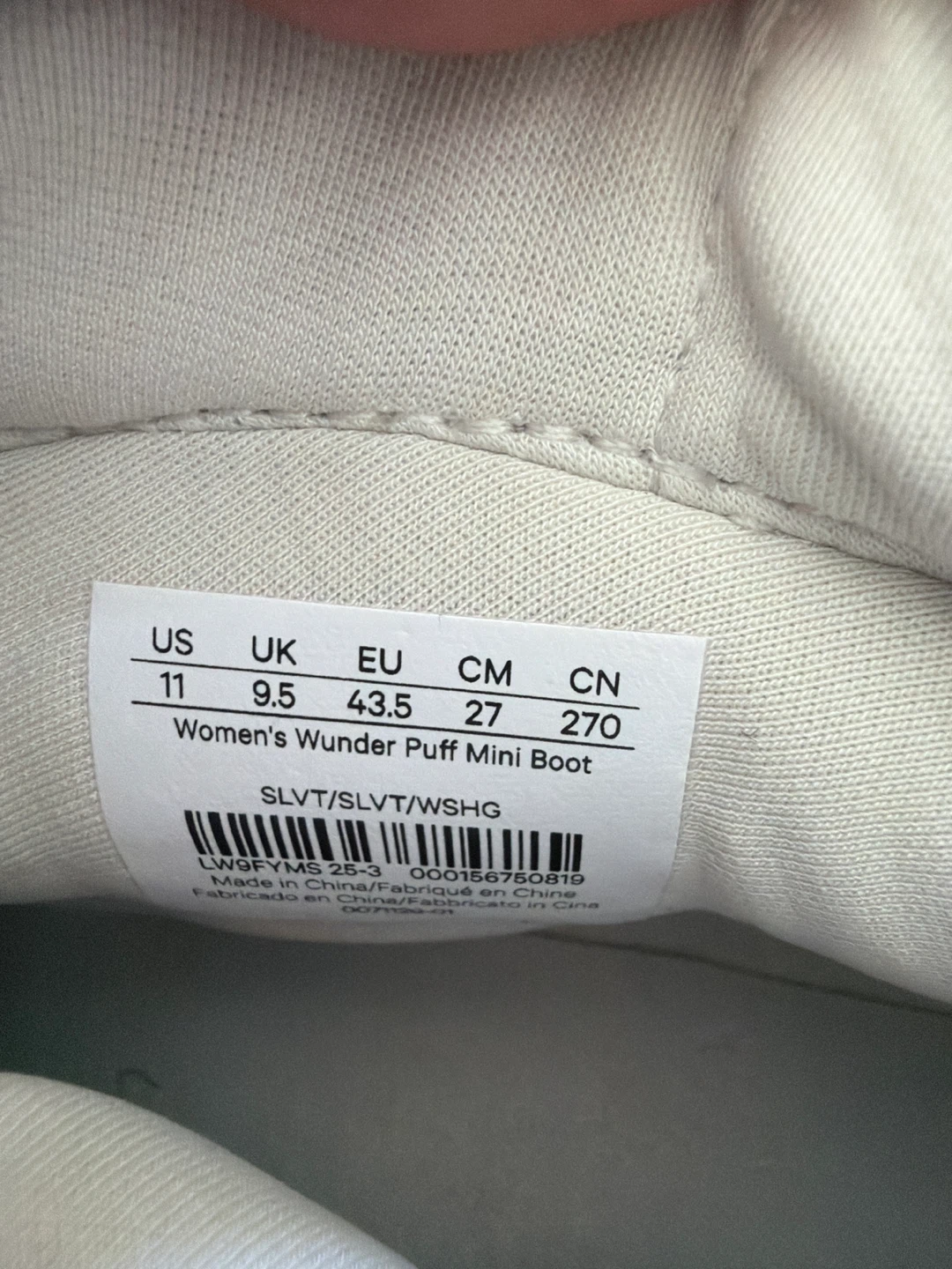 Lululemon Women's Wunder Puff Mini Boots - Size 11 - photo 3