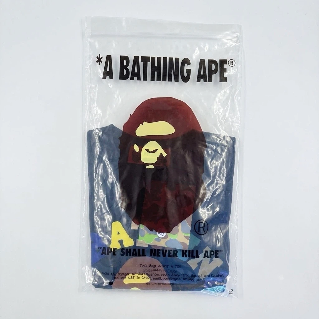 🦍 Kids A Bathing Ape (BAPE) Rainbow Logo Tee