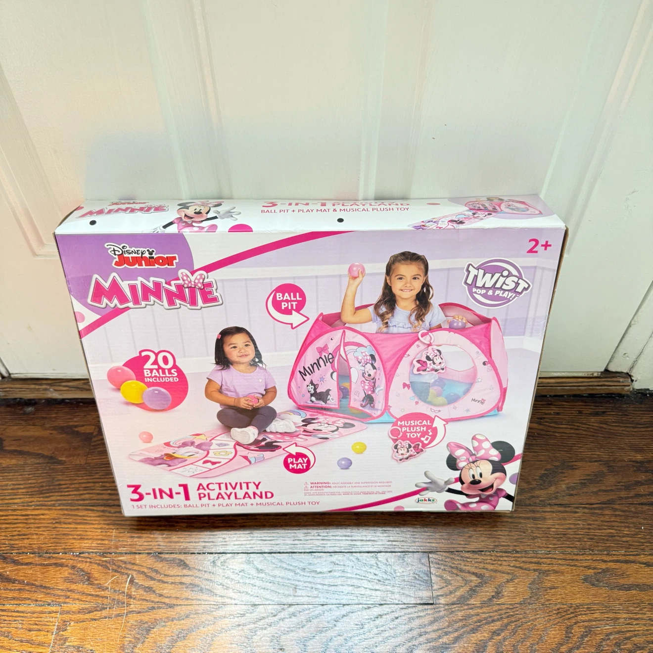 Disney Junior Minnie Mouse 3-in-1 Activity Ball Pit & Playland
