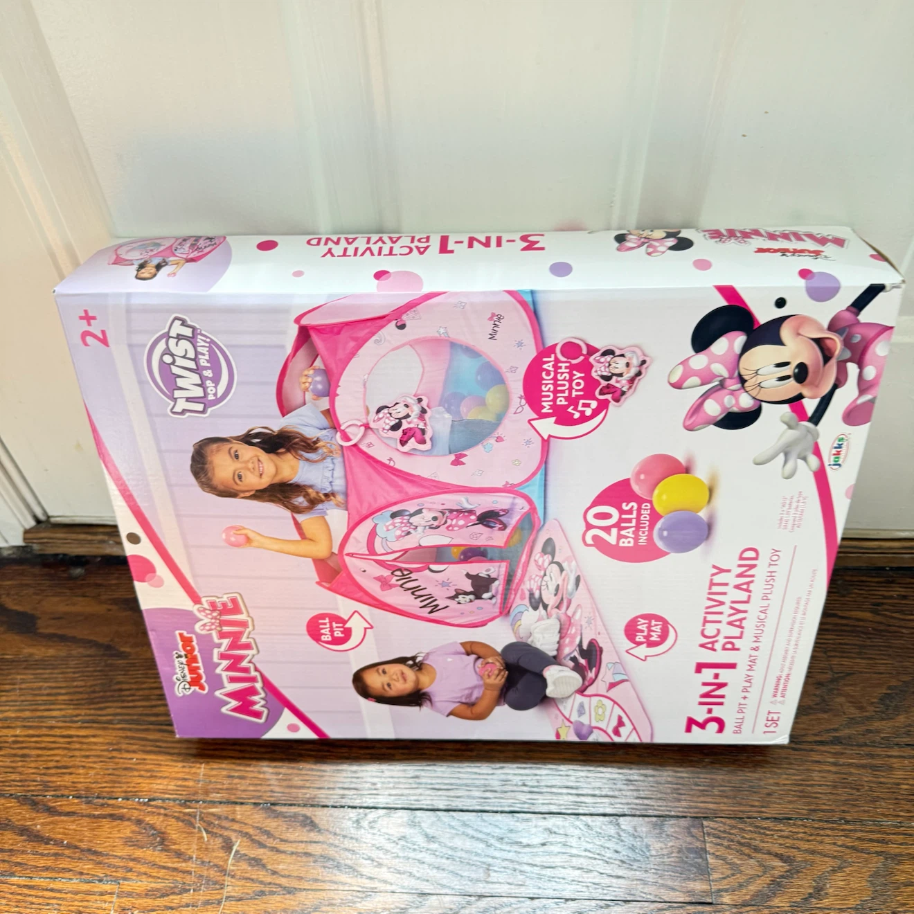 Disney Junior Minnie Mouse 3-in-1 Activity Ball Pit & Playland - photo 2