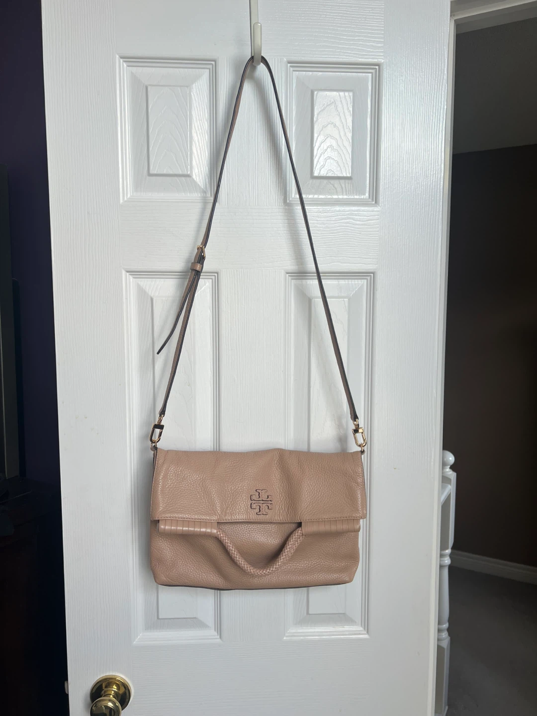 Tory Burch Leather Tote/crossbody Bag