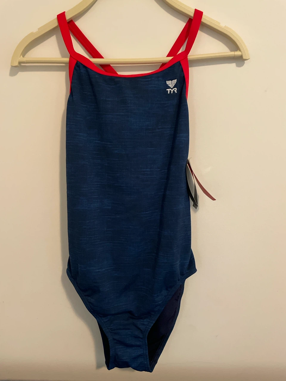 NWT … TYR Women's Navy Blue Swimsuit …Swim for this Deal!!