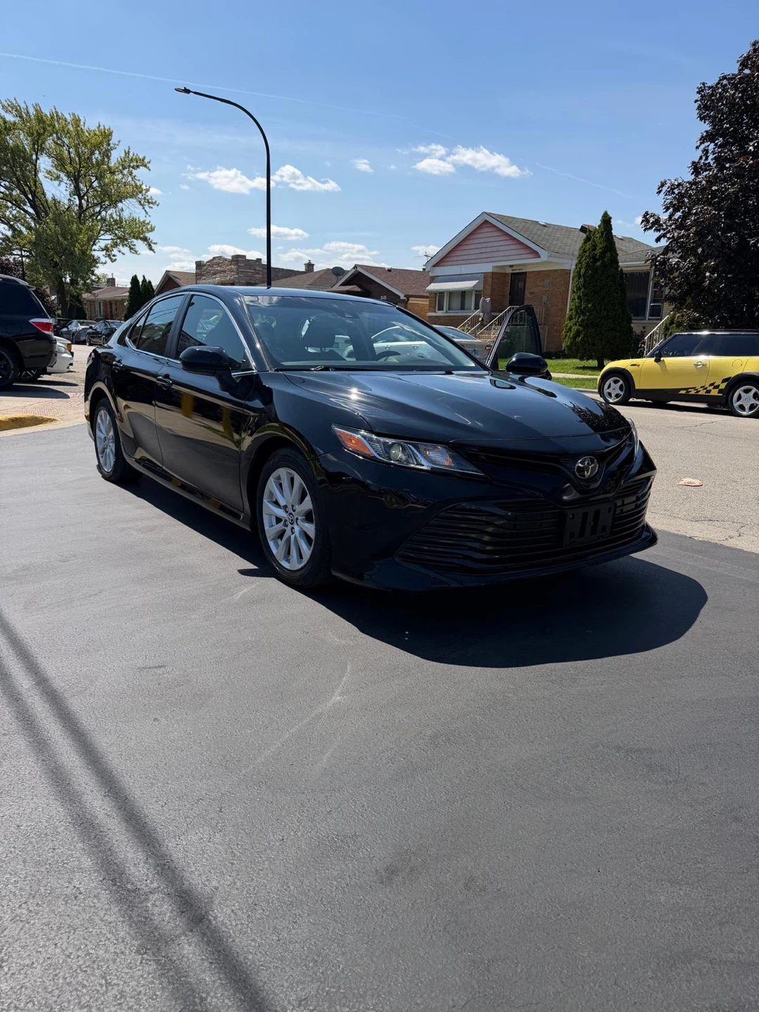 Black Toyota Camry Sedan