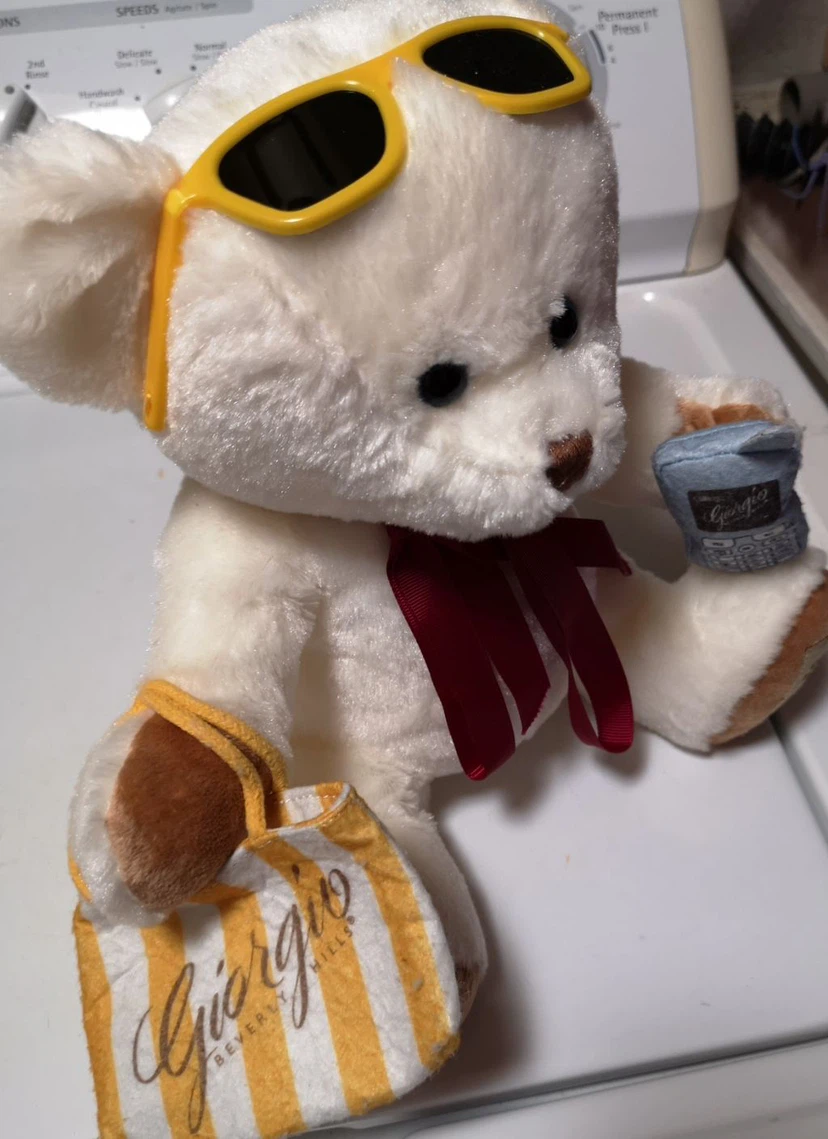 Giorgio Beverly Hills Teddy Bear with Accessories