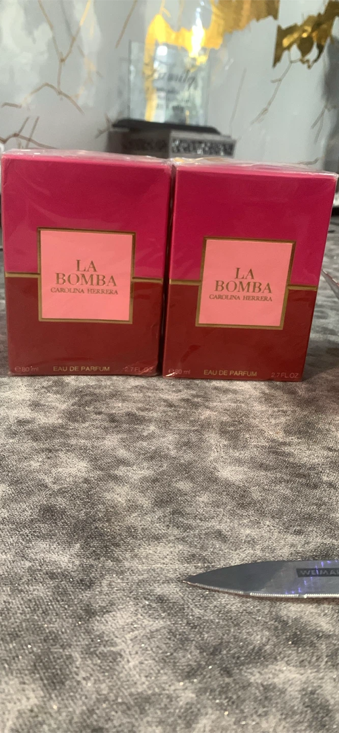 Carolina Herrera La Bomba Eau de Parfum 2.7 FL OZ (2 boxes)