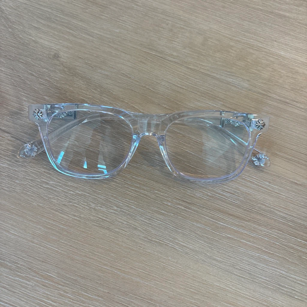 Chrome Hearts Style Clear Frame Glasses - photo 4