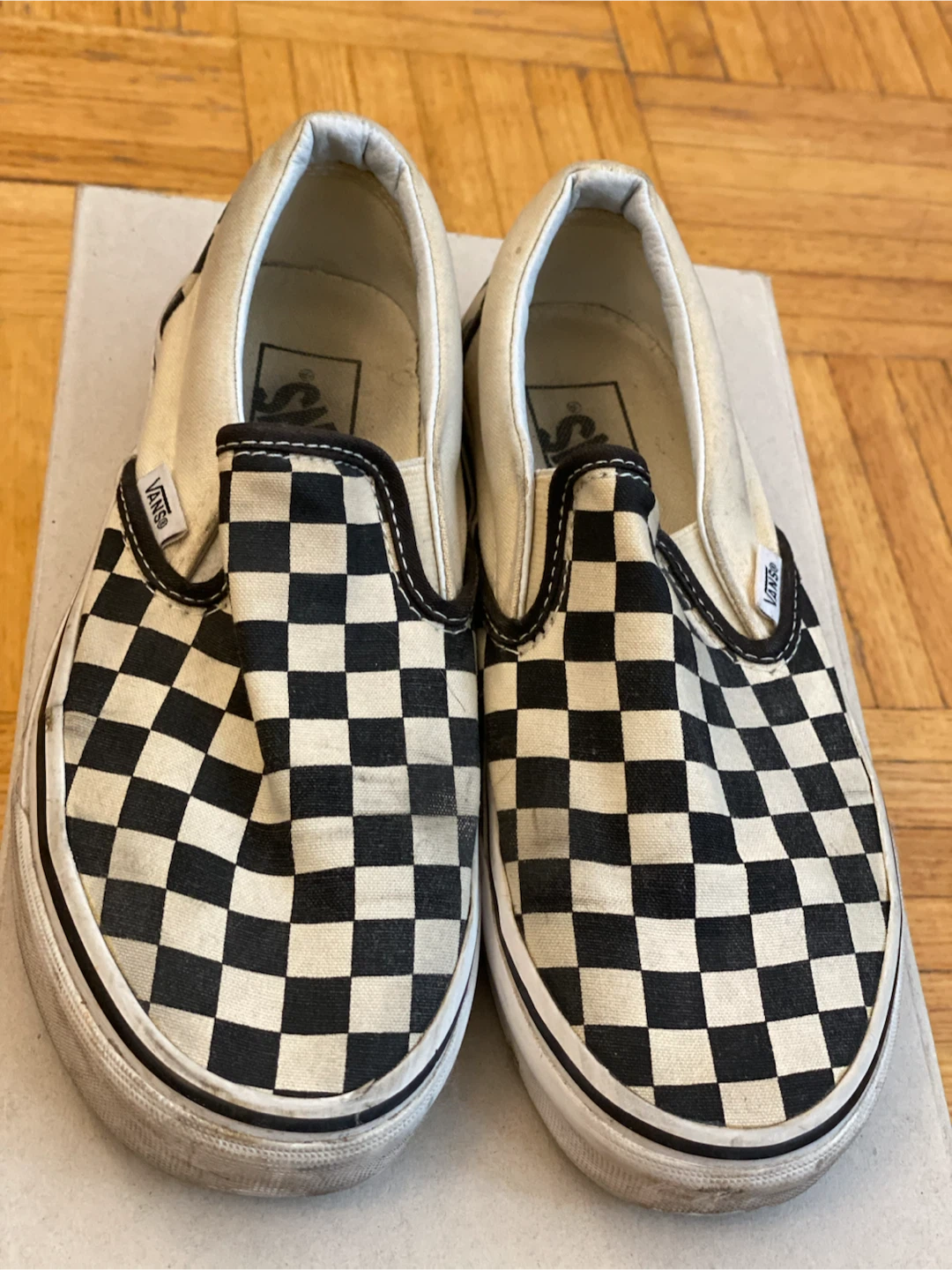 Vans Checkerboard Slip-On Shoes