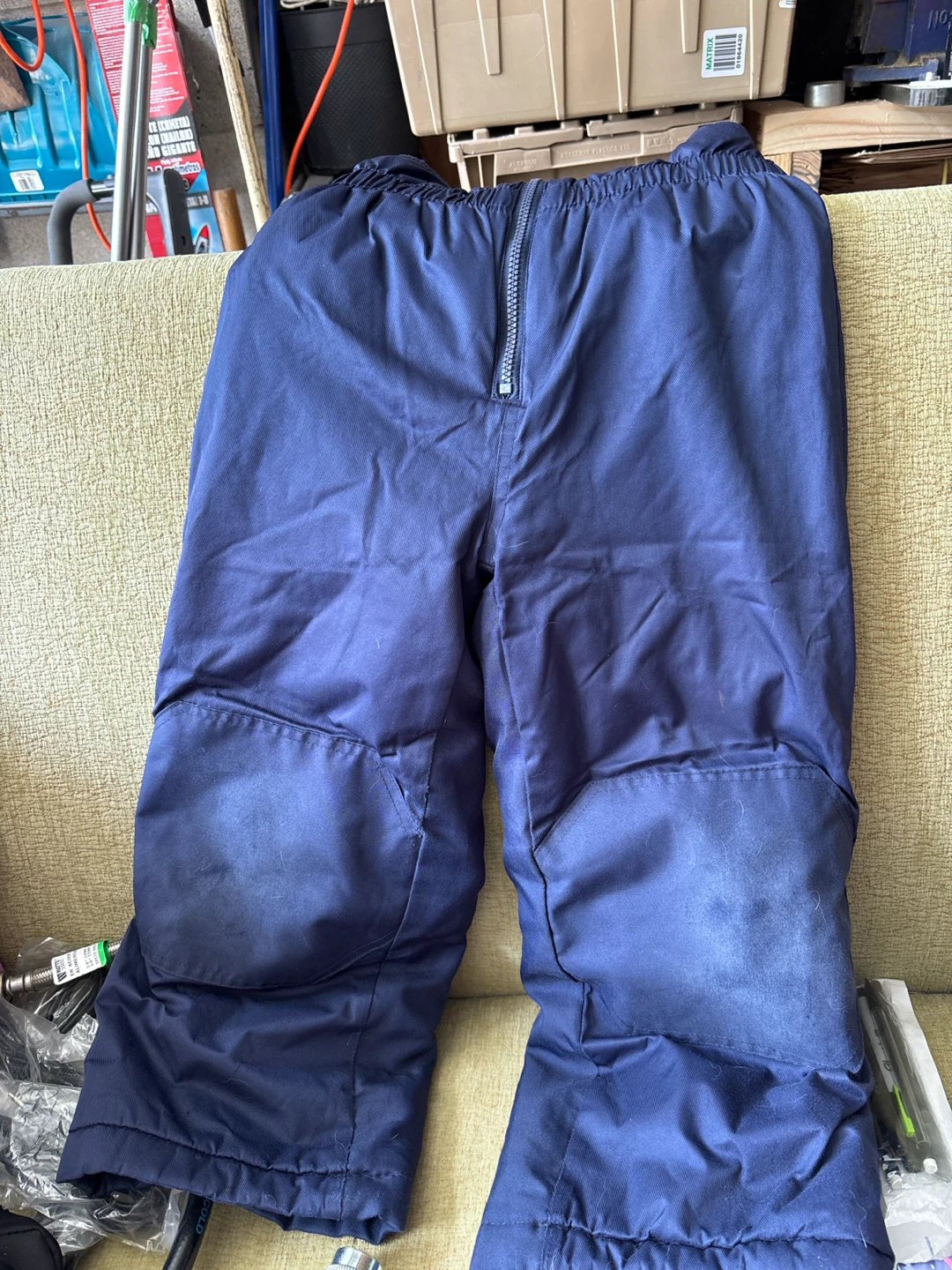 George Navy Blue Snow Pants Size 5 - photo 2